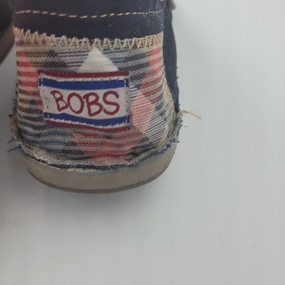 BOBS by Skechers Chill Rowboat Comfort Shoe Slip-On Sneaker Navy 33673 Size 8.5M - Picture 7 of 12